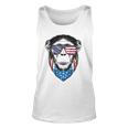 Fourth Of July Monkey American Flag July 4Th Chimpanzee Unisex Tank Top