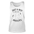 Funny Axolotl Quote Mexican Walking Fish Just A Boy Who Loves Axolotls Unisex Tank Top