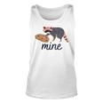 Funny Cookie Raccoon Food Lover Unisex Tank Top