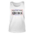 Funny Humor Irs Defund The Irs Unisex Tank Top