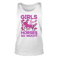 Girls Love Hhoresed So Much Unisex Tank Top