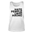 Hate People Love Hiking V2 Unisex Tank Top