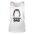 Hedgehog Dad Fathers Day Cute Hedgehog Unisex Tank Top