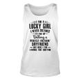 I Am A Lucky Girl I Never Dreamed Im End Up Dating A Perfect Freakin Unisex Tank Top