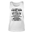 I Am A Lucky Son Because Im Raised By A Veteran Unisex Tank Top