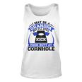 I May Be A Grandpa But Ill Still Kick Your Butt A Cornhole Unisex Tank Top