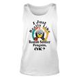 I Really Like Roman Soldier Penguin Ok Unisex Tank Top