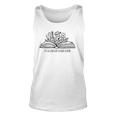 Its A Good Day To Read A Book And Flower Tee For Teacher Unisex Tank Top