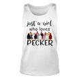 Just A Girl Who Loves Peckers 861 Shirt Unisex Tank Top