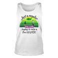 Just A Regular Mum Trying To Raise A Pro Golfer Unisex Tank Top