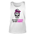 Keep Your Rosaries Off My Ovaries Feminist Skull Unisex Tank Top