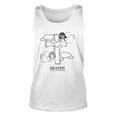 Left At London Heaven Is A Place We Dont Belong Unisex Tank Top