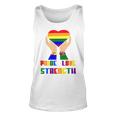 Lgbt Pride Month Lgbt History Month Slogan Shirt Lgbt Love Heart Unisex Tank Top