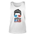 Mens All American Dad 4Th Of July Fathers Day Beard Mens Unisex Tank Top