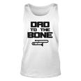 Mens School Marching Band Parent Funny Trombone Dad Unisex Tank Top