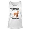 Mini Goldendoodle Quote Mom Doodle Dad Art Cute Groodle Dog Unisex Tank Top