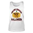 Miniature Schnauzer Halloween On All Hallows Night Unisex Tank Top