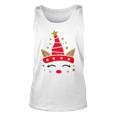 New Christmas Unicorn Face Santicorn Cute Unisex Tank Top