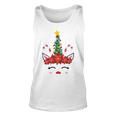 New Christmas Unicorn Face Santicorn Poinsettia Crown Cute V2 Unisex Tank Top