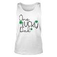 One Lucky Dad Funny St Patrick Day Unisex Tank Top