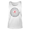 Pi Π Spiral Science Mathematics Math Irrational Number Sequence Unisex Tank Top