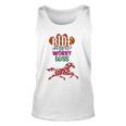 Ride More Worry Less Horse Quote Inspirational Motivational Unisex Tank Top