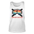 School Is Important But Skiing Is Importanter Unisex Tank Top