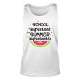 School Is Important But Summer Is Importanter Watermelon Design Unisex Tank Top