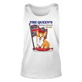 The Queen’S Platinum Jubilee 1952-2022 Corgi Union Jack Unisex Tank Top