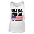 Ultra Maga And Proud Of It V9 Unisex Tank Top