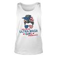 Yes Im An Ultra Maga Girl Proud Of It Usa Flag Messy Unisex Tank Top