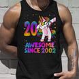 20 Year Old Unicorn Dabbing 20Th Birthday Girl Unicorn Party Unisex Tank Top Gifts for Him