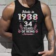 34 Years Old Gifts 34Th Birthday Born In 1988 Women Girls Unisex Tank Top Gifts for Him