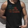 4Th Of July Fathers Day Dad Gift - Pop The Man The Myth Unisex Tank Top Gifts for Him