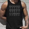 Algebra Dance Math Functions Graph Plot Cute Figures Unisex Tank Top Gifts for Him