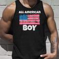 All American Boy Usa Flag Distressed 4Th Of July Unisex Tank Top Gifts for Him