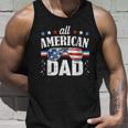 All American Dad 4Th Of July Fathers Day 2022 Unisex Tank Top Gifts for Him