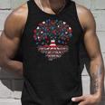 American Tree 4Th Of July Usa Flag Hearts Roots Patriotic Unisex Tank Top Gifts for Him