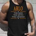 Arlo Name Gift Arlo The Man The Myth The Legend Unisex Tank Top Gifts for Him