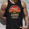Awesome Since June 2010 Vintage 12Th Birthday V2 Unisex Tank Top Gifts for Him