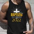 Baptized In Christ 2022 Christian Tee Baptism Faith Unisex Tank Top Gifts for Him