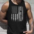 Best Dad Ever Flag American Funny Fathers Day For Dad Son Unisex Tank Top Gifts for Him