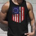 Betsy Ross Flag 1776 Not Offended Vintage American Flag Usa Unisex Tank Top Gifts for Him