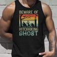 Beware Of The Hitchhiking Ghost Halloween Trick Or Treat Unisex Tank Top Gifts for Him