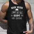 Book Nerds Dont Get Old - Funny Bookworm Reader Reading Unisex Tank Top Gifts for Him