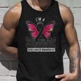 Cancer Survivor Butterfly Melanoma Awareness Skin Cancer Unisex Tank Top Gifts for Him