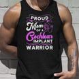 Cochlear Implant Support Proud Mom Hearing Loss Awareness Unisex Tank Top Gifts for Him