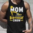 Construction Birthday Party Digger Mom Birthday Crew Unisex Tank Top Gifts for Him