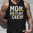 Construction Mom Birthday Crew Party Worker Mom Unisex Tank Top Gifts for Him