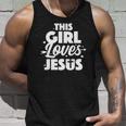 Cool Jesus Art For Girls Women Kids Jesus Christian Lover Unisex Tank Top Gifts for Him